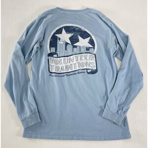 Volunteer Traditions Pocket Long‎ sleeve T-Shirt Tri Star TENNESSEE size M Read